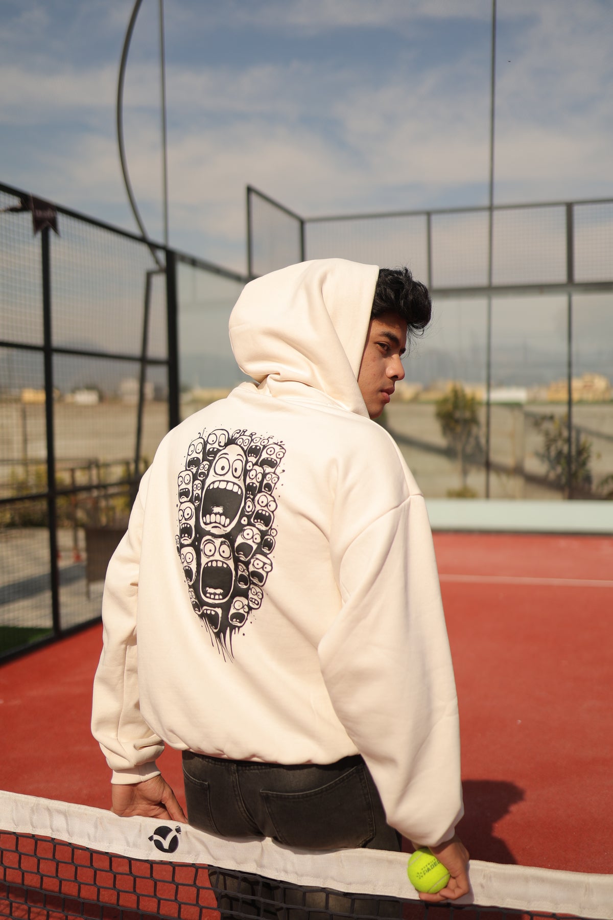 Urban Monster Back Graphic Hoodie