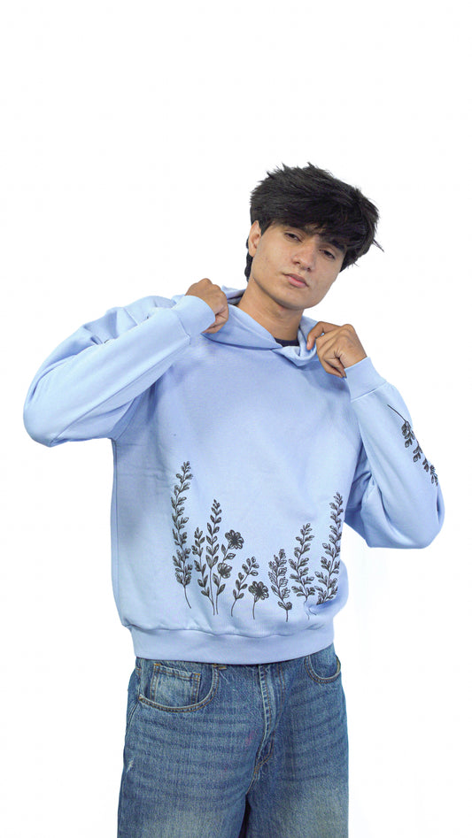 Floral Garden Graphic Unisex Hoodie