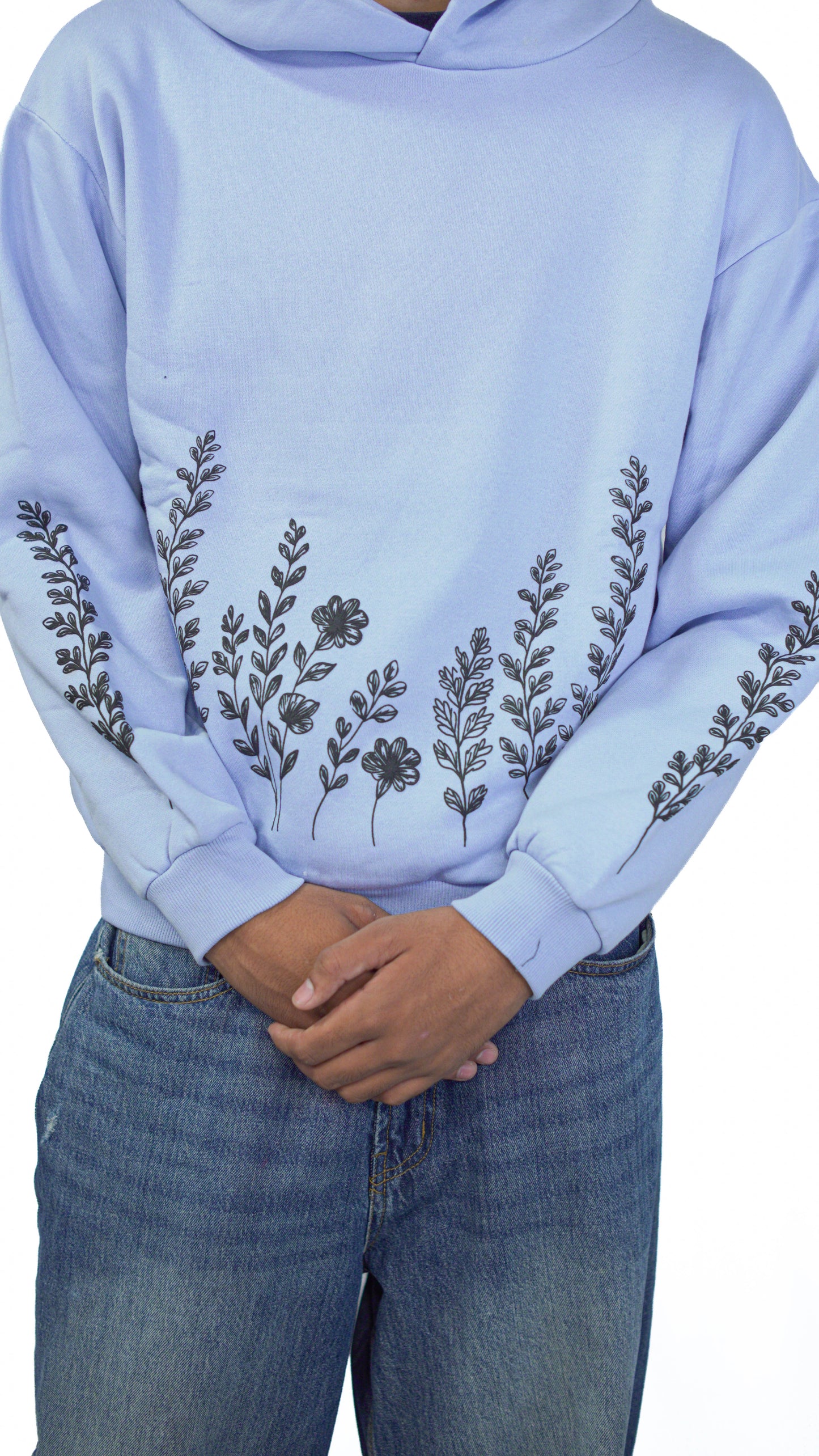 Floral Garden Graphic Unisex Hoodie