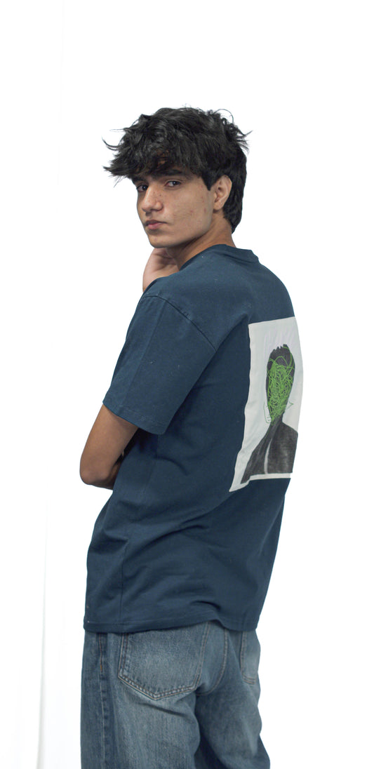 Mind Maze Back Graphic Unisex Tee