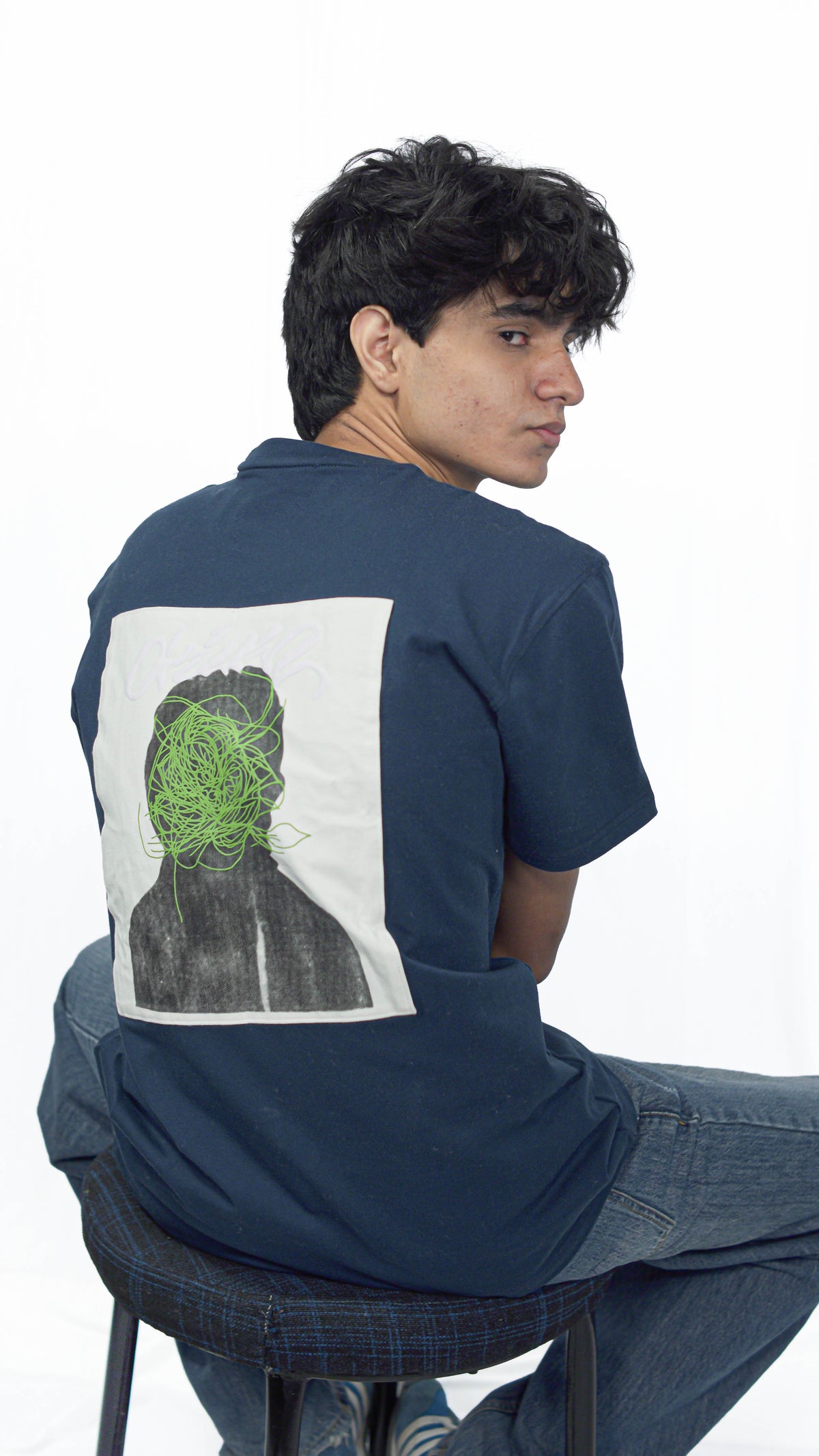 Mind Maze Back Graphic Unisex Tee