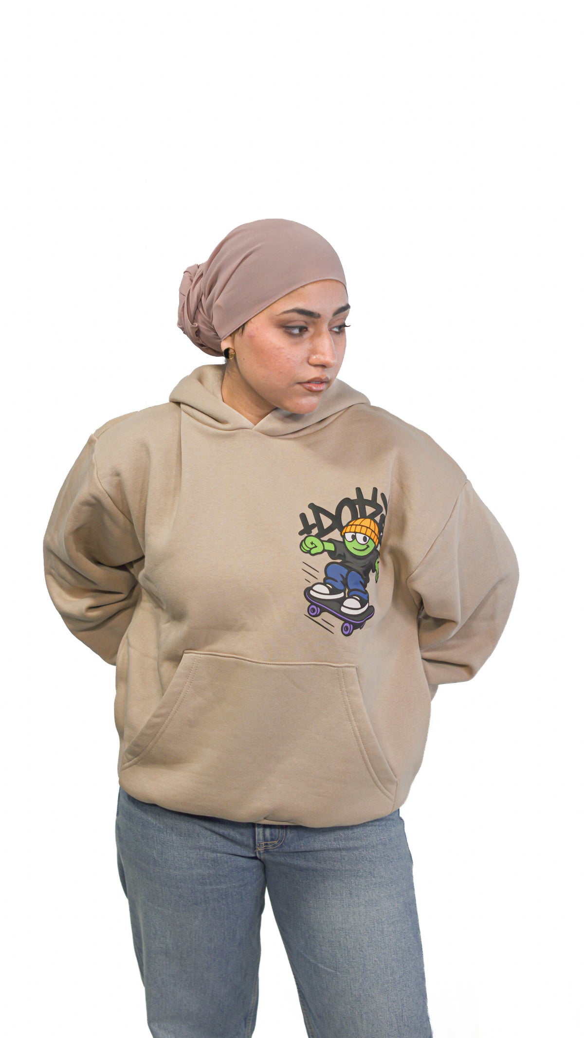 Street Skater Graphic Hoodie