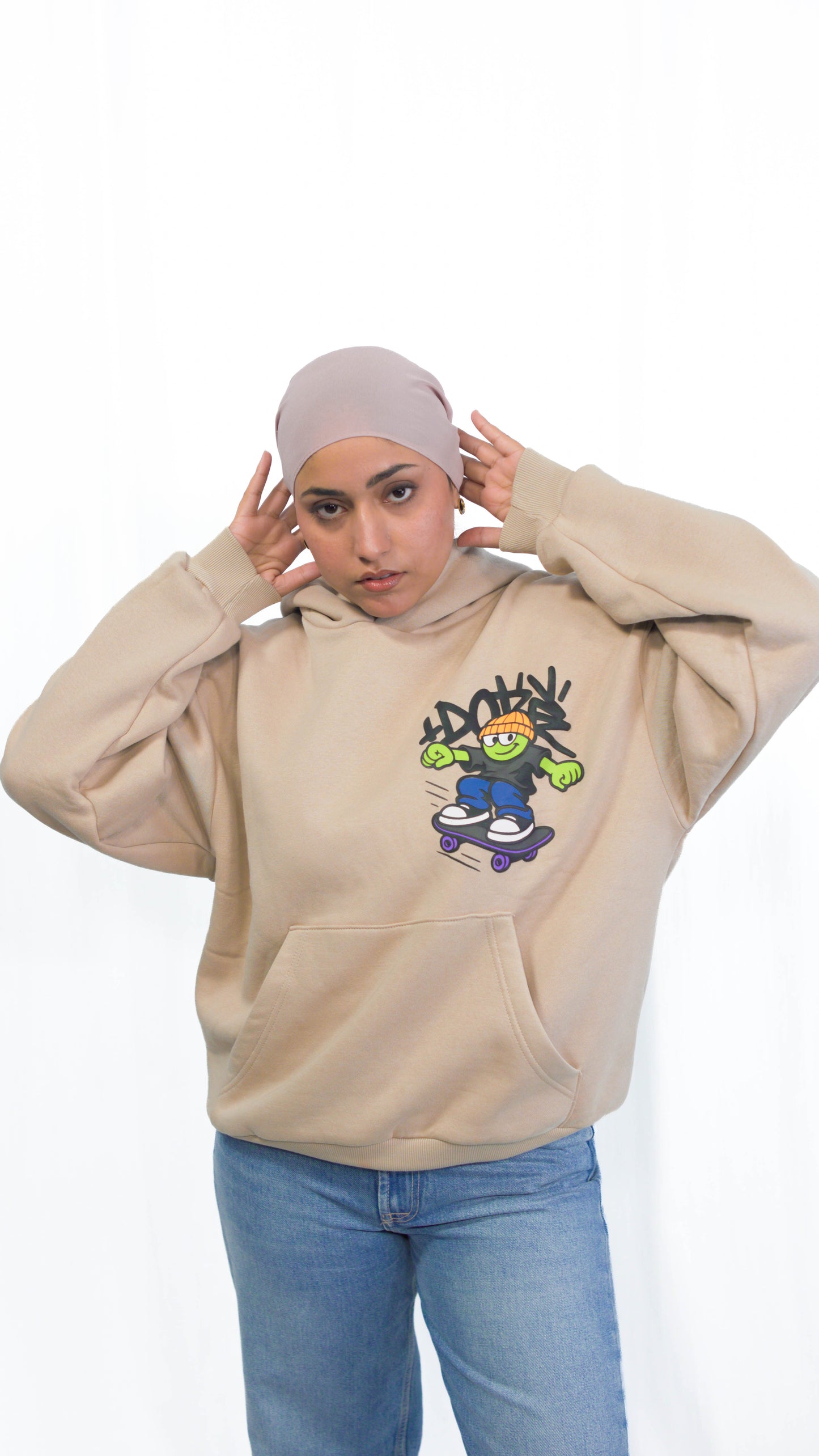 Street Skater Graphic Hoodie