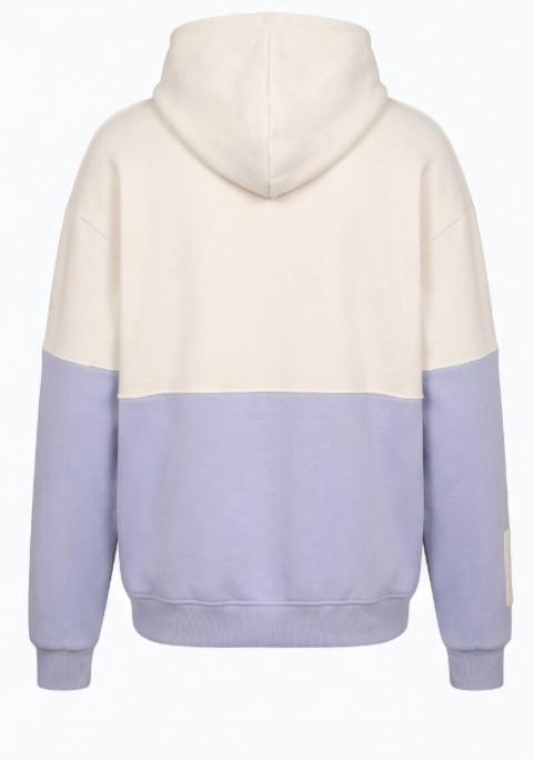Dual Tone Graphic Hoodie