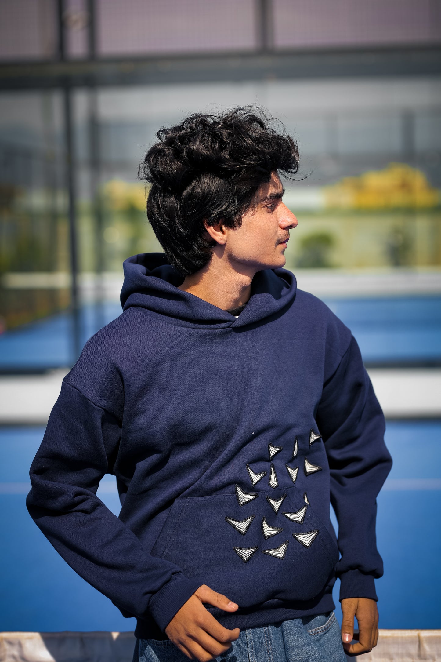 ELUX Arrow Hoodie streetwear outfit