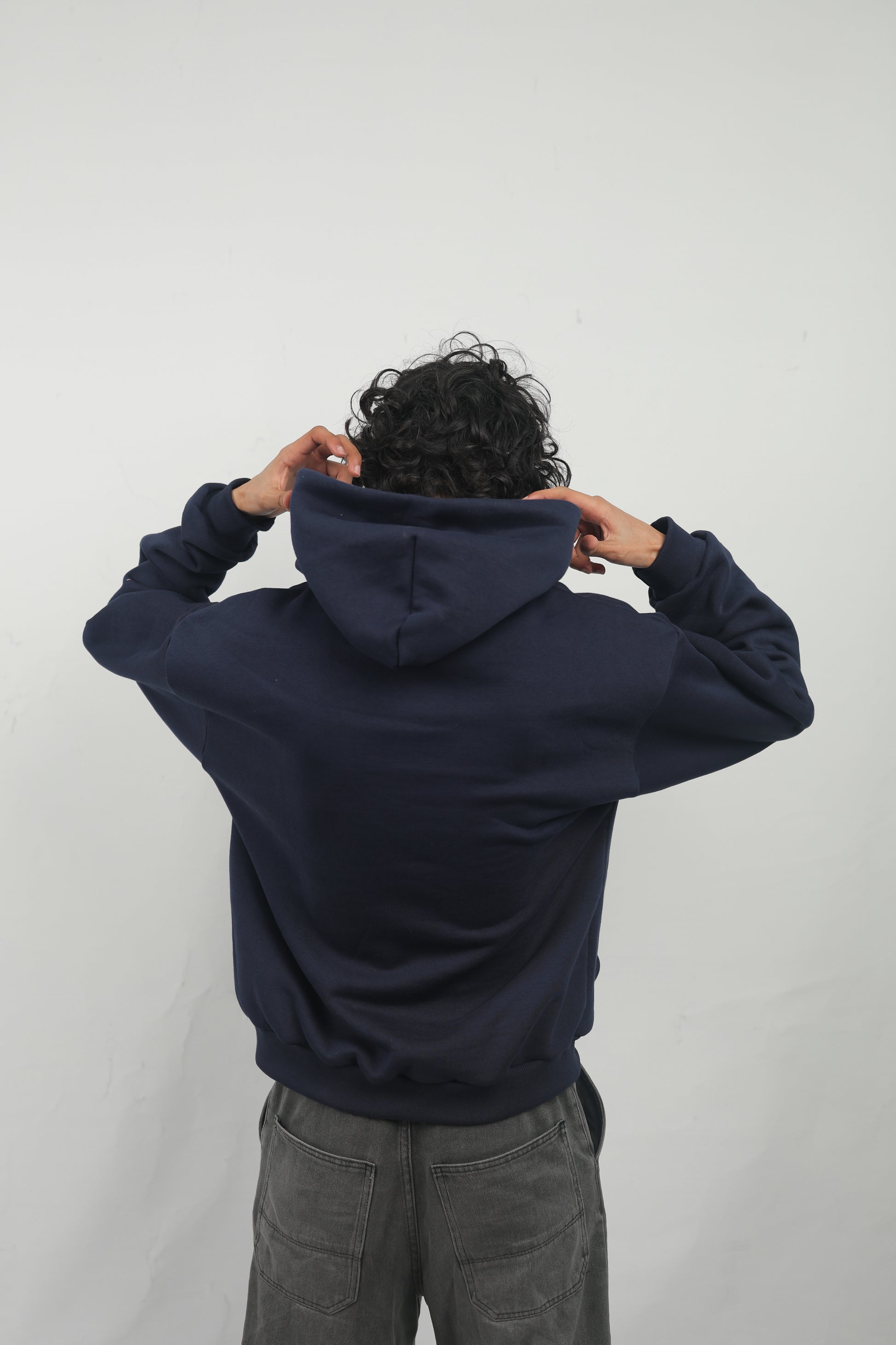 ELUX Arrow Embroidery Hoodie back view