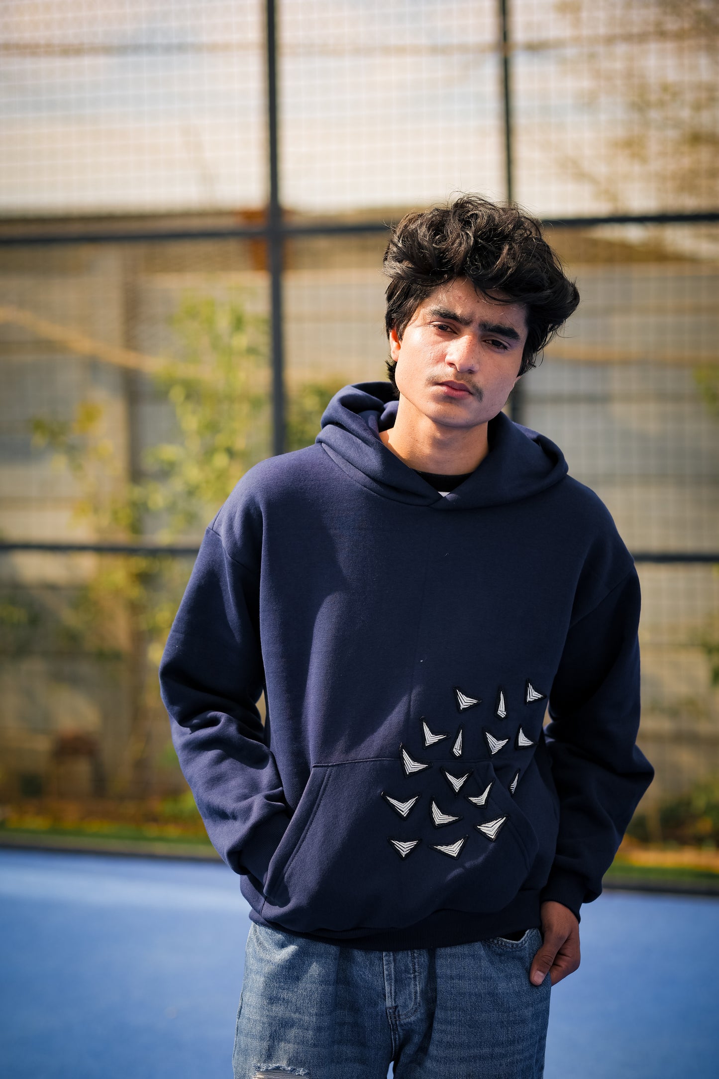 ELUX Arrow Embroidery Hoodie