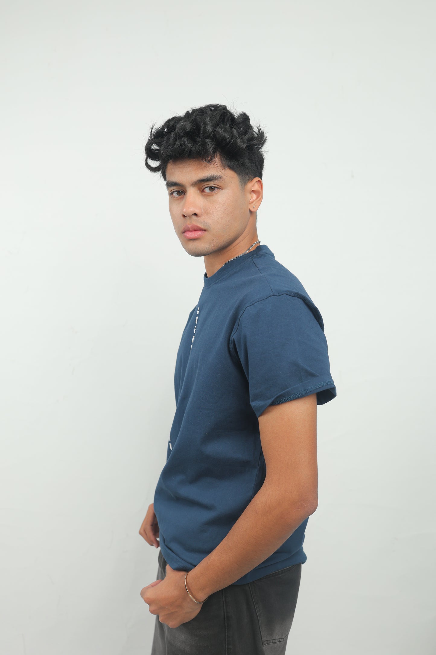 ELUX Creativity Is Power Graphic Tee side view