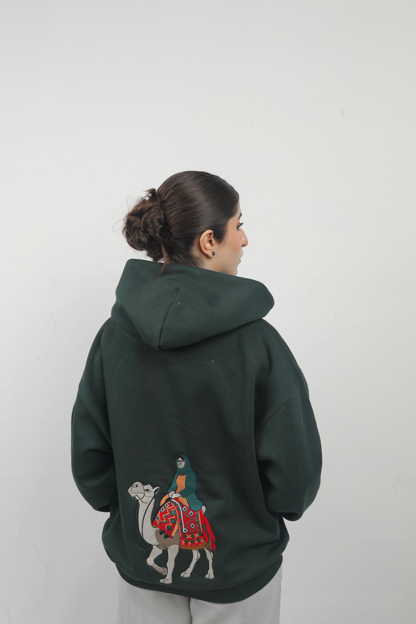 ELUX Desert Rider Embroidered Hoodie back view