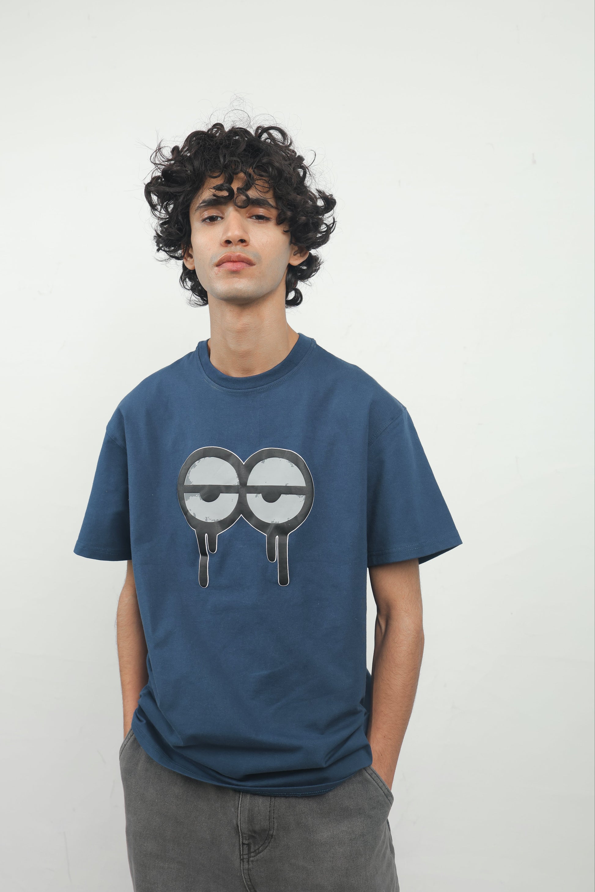 ELUX Drip Eyes Graphic Tee front view