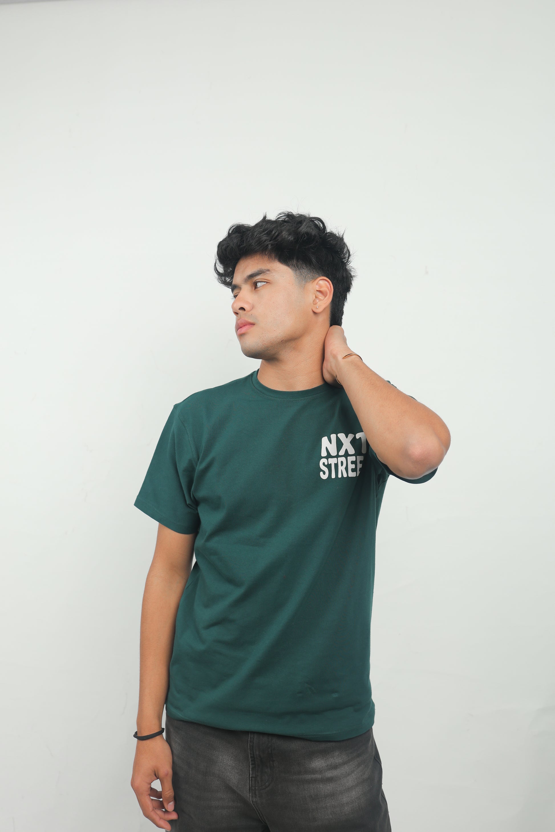ELUX NXT Street Graphic Tee angled view