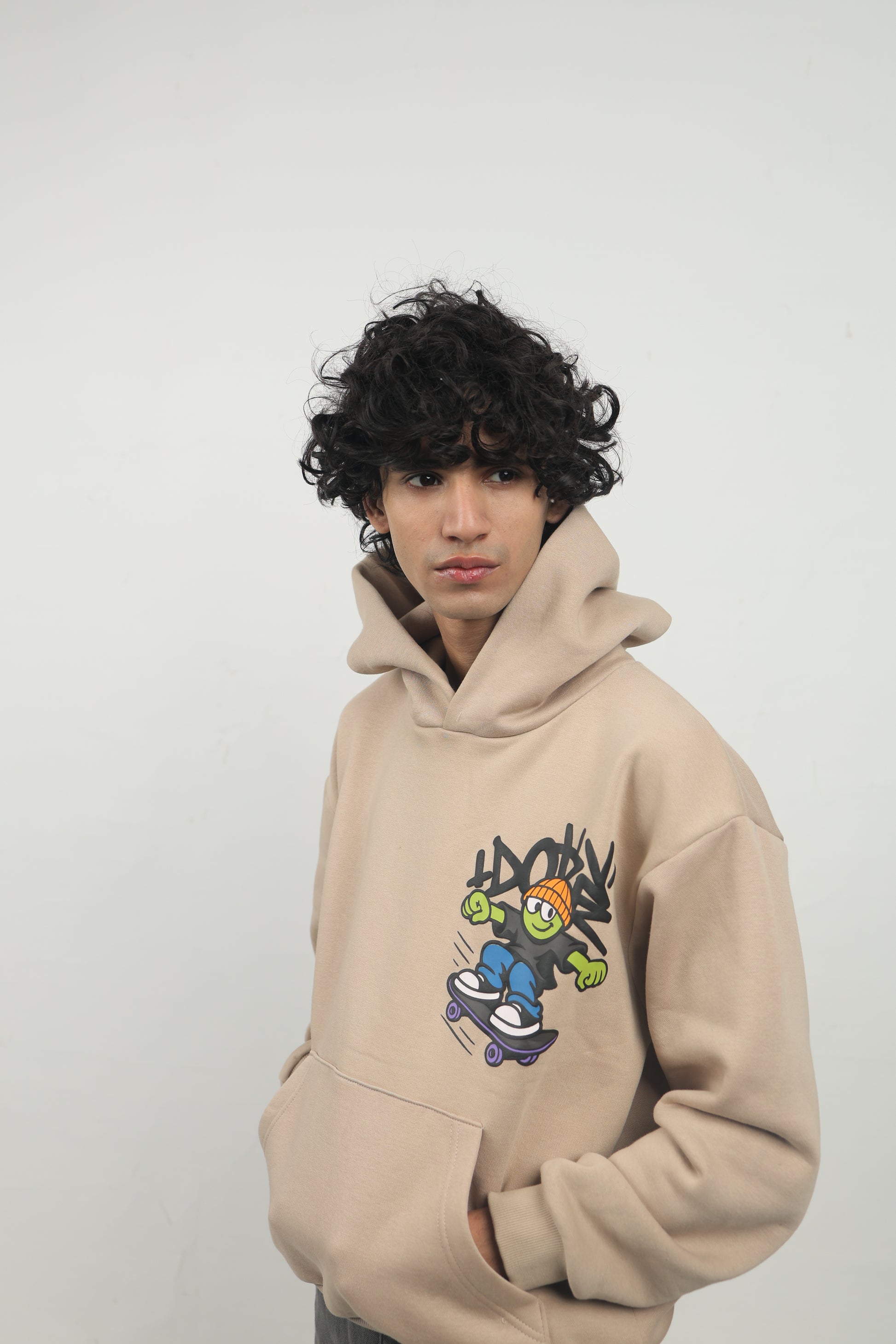 ELUX Street Skater Graphic Hoodie front view