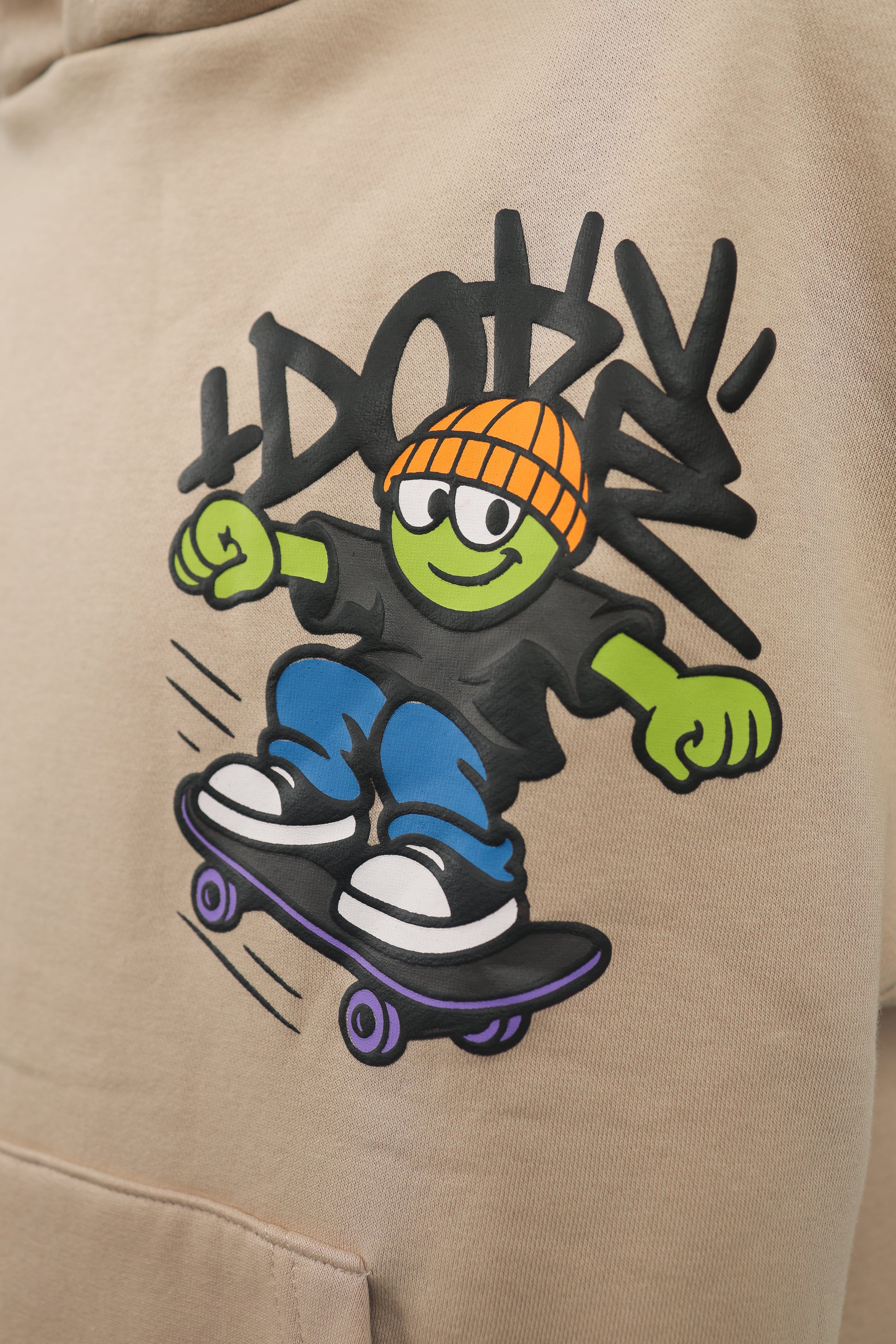 ELUX Street Skater Hoodie print detail
