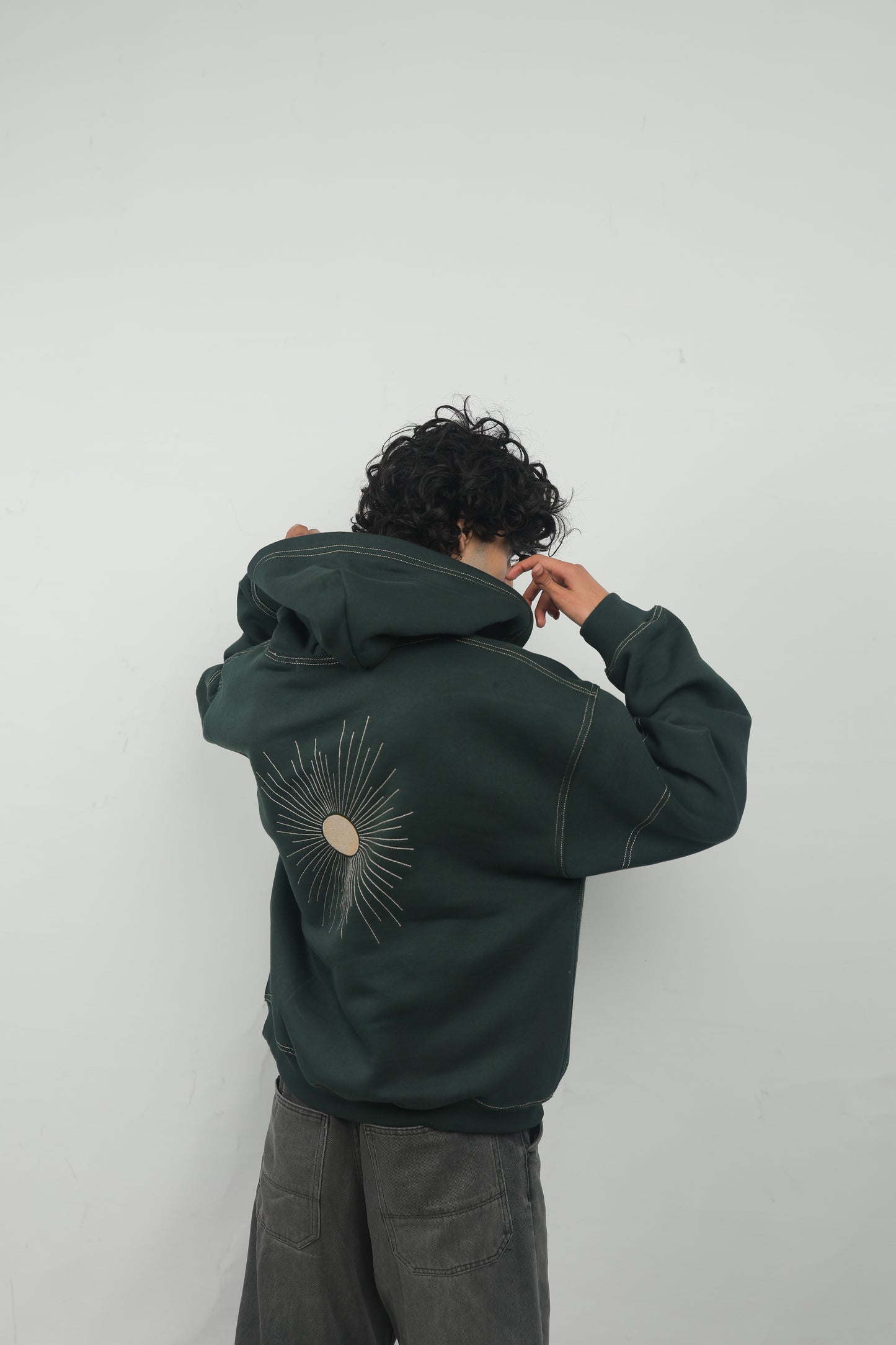 ELUX Sunburst Hoodie streetwear outfit