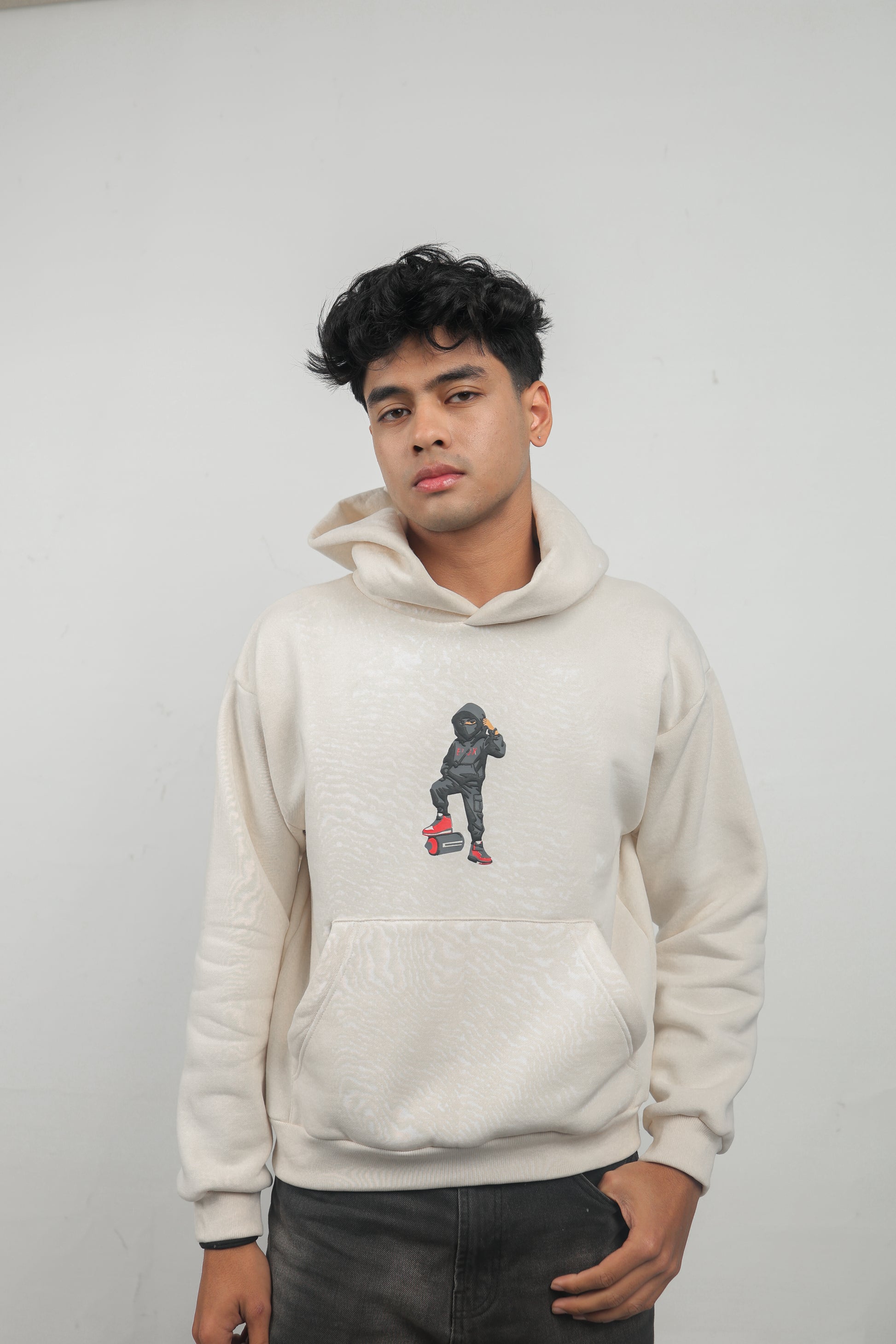 ELUX Urban Rebel Graphic Hoodie front view