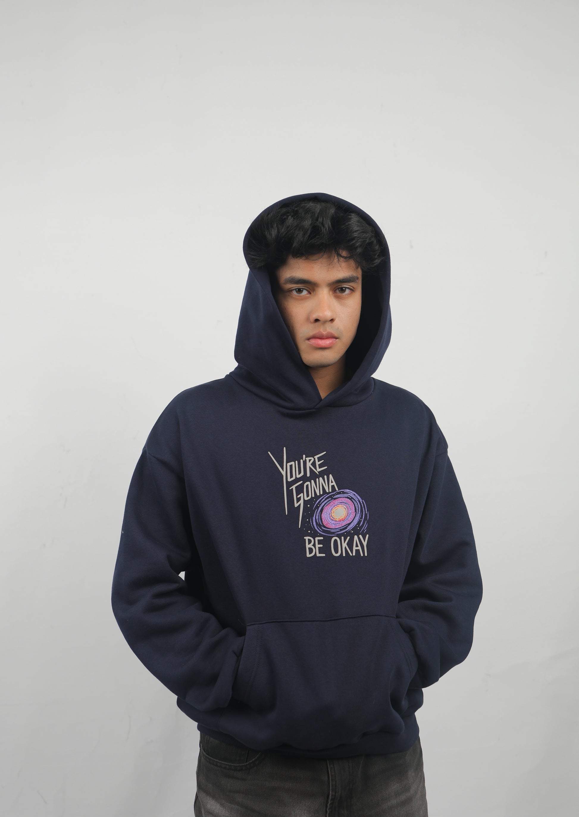 ELUX You're Gonna Be Okay Graphic Hoodie angled view
